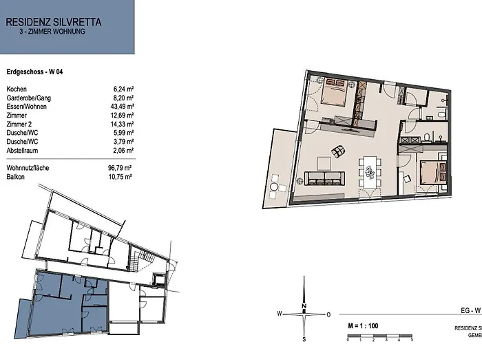 Apartman Atemberaubendes Und Charismatisches Luxus-apartment In Der Residenz Silvretta See