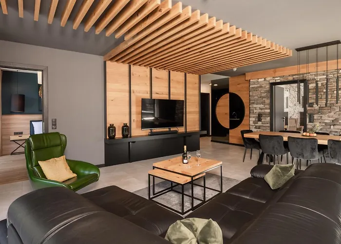 Apartmán Atemberaubendes Und Charismatisches Luxus-apartment In Der Residenz Silvretta