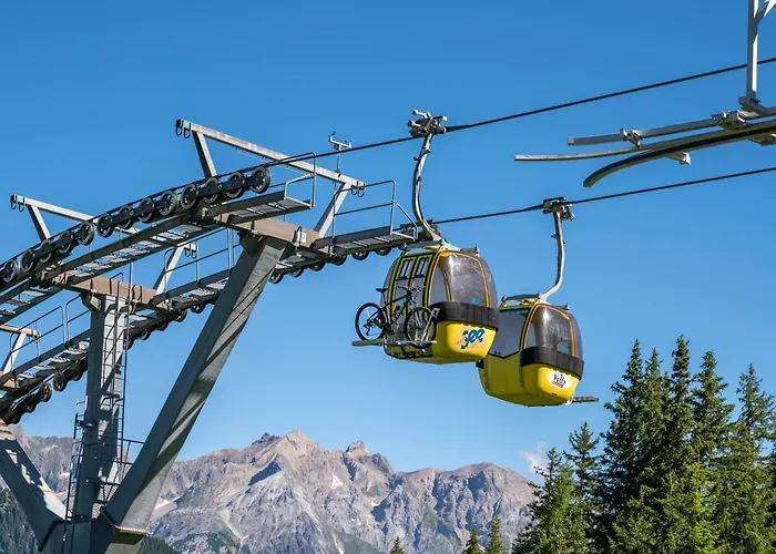 アパート Atemberaubendes Und Charismatisches Luxus-apartment In Der Residenz Silvretta ゼー